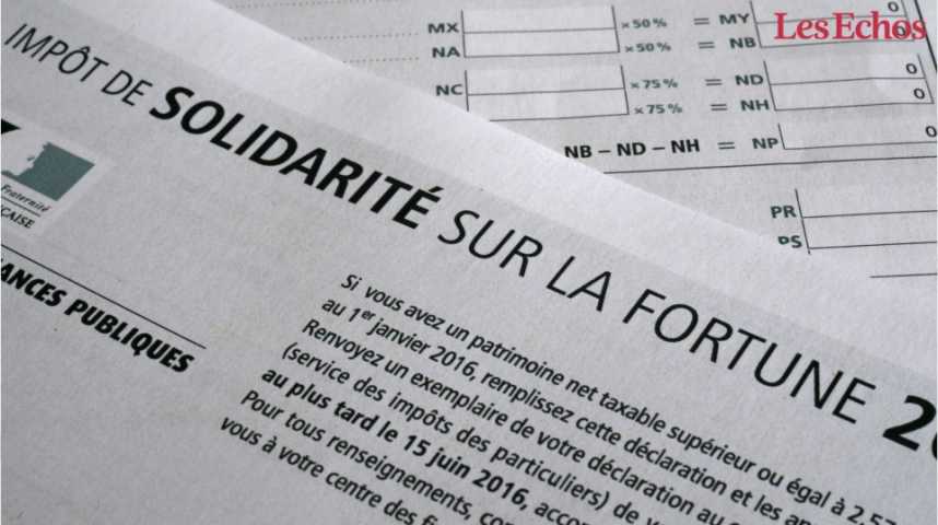 Illustration pour la vidéo Deux tiers des Français souhaitent le maintien de l'ISF