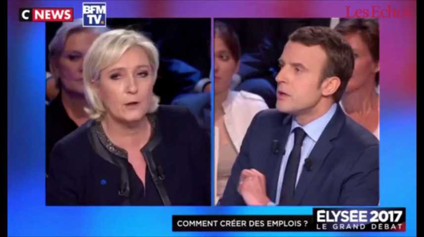 Illustration pour la vidéo Débat présidentiel : les candidats s'écharpent sur les projets et les affaires
