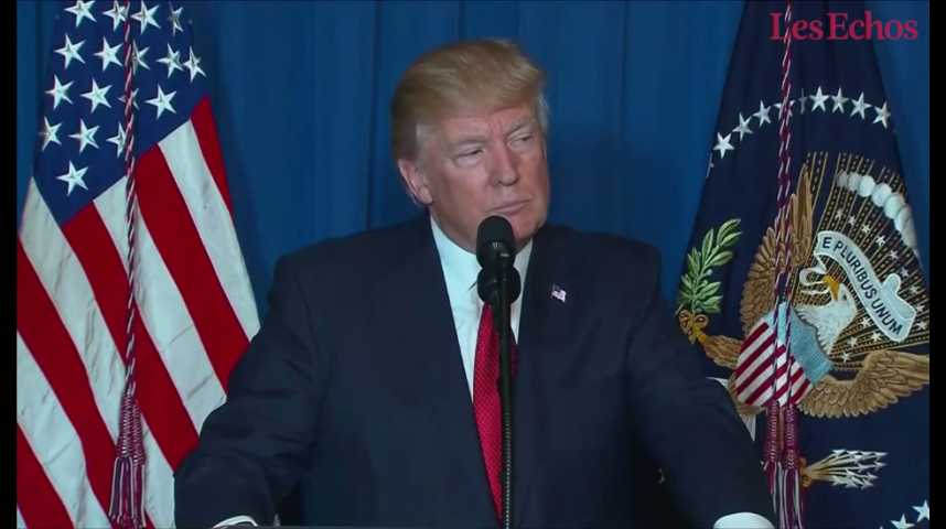 Illustration pour la vidéo Donald Trump : "Il ne peut y avoir de doutes sur le fait que la Syrie a utilisé des armes chimiques interdites"