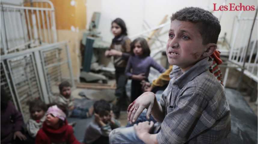 Illustration pour la vidéo Attaque en Syrie: Trump accuse Assad