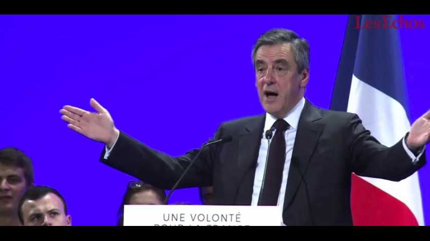 Illustration pour la vidéo François Fillon : « Pendant deux mois et demi, ils ont tapé tous les jours et je suis encore là »