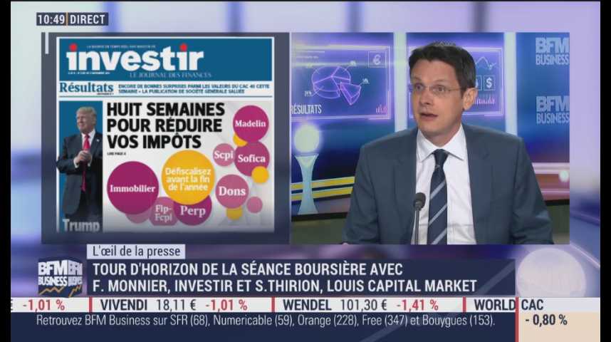 Illustration pour la vidéo Bourse : Trump, un Brexit XXL
