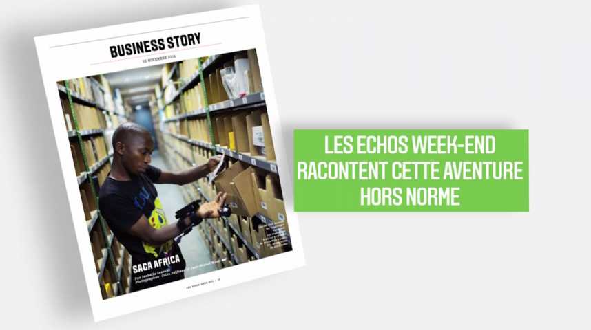 Illustration pour la vidéo Les Echos Week-End : Jumia, l'histoire de la première licorne africaine