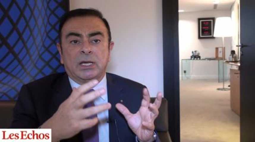 Illustration pour la vidéo Carlos Ghosn (Renault) : "Le premium est une opportunité pour Renault"
