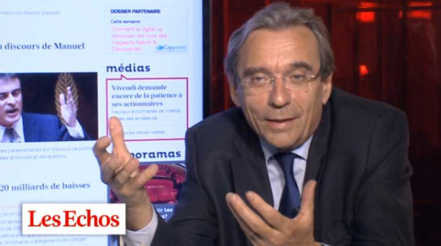 Illustration pour la vidéo Réforme territoriale : "On peut dire que Valls a jeté des pavés dans la mare"