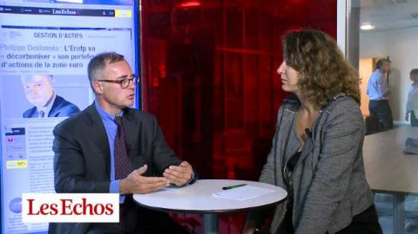 Illustration pour la vidéo P.Desfossés (ERAFP) : « Nous allons continuer à décarboniser notre portefeuille »