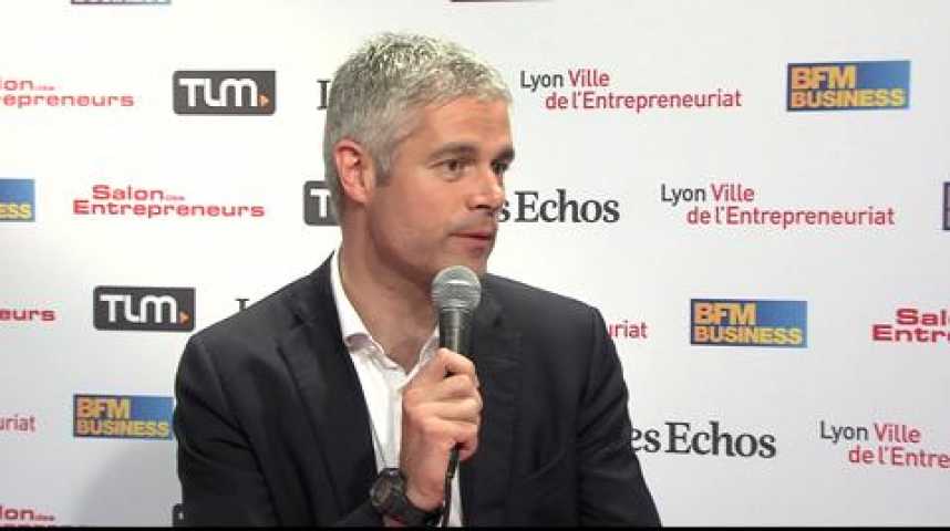 Illustration pour la vidéo Laurent Wauquiez : "Créateurs, ayez de l'audace !"