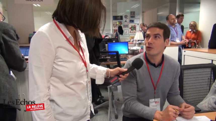 Illustration pour la vidéo La Relève : Céline Pigalle interroge les invités qui écriront le journal de demain
