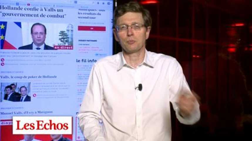 Illustration pour la vidéo Nomination de Valls : Un joli coup de DRH de la part d'Hollande