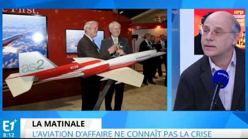 Illustration pour la vidéo L’aviation d’affaire ne connaît pas la crise