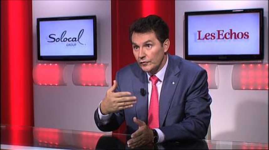 Illustration pour la vidéo Olivier Roussat (Bouygues Telecom) : "La 4G c'est l'occasion de se développer à nouveau"