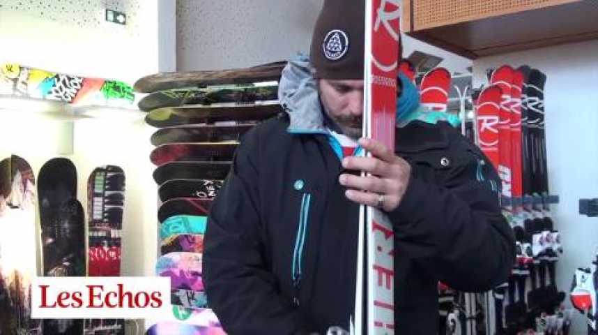 Illustration pour la vidéo Sotchi : dans l'atelier des skis "haute couture" Rossignol