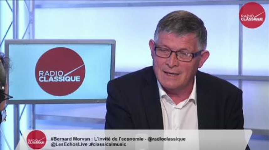Illustration pour la vidéo Bernard Moran, président de la fédération nationale de l'Habillement