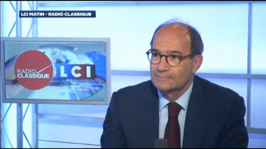 Illustration pour la vidéo Eric Woerth : "Nous sommes favorables à la réforme du millefeuille. (...) Il faut qu’il y ait d’abord un projet sérieux"