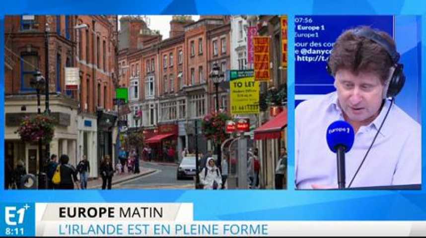 Illustration pour la vidéo L'Irlande, une croissance à la chinoise dans la zone euro