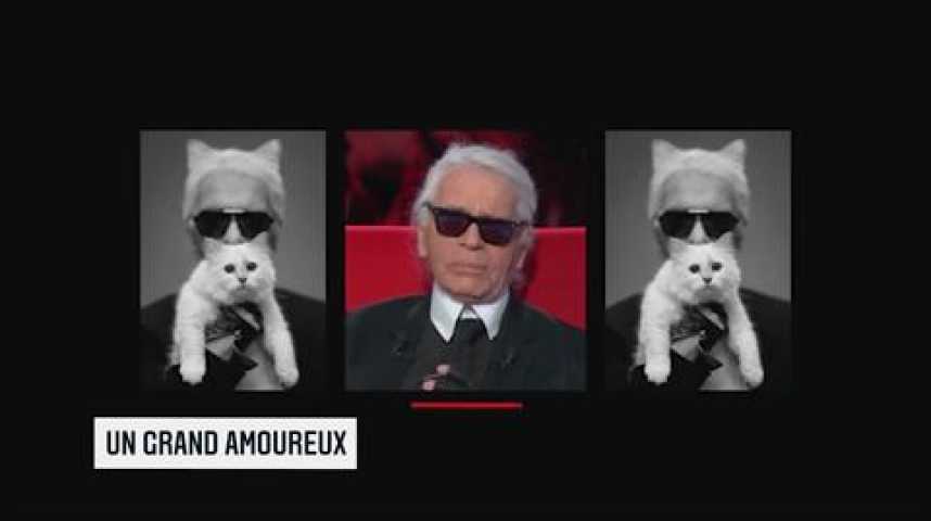 Illustration pour la vidéo Les Echos Week-End : Karl Lagerfeld, l’inoxydable !