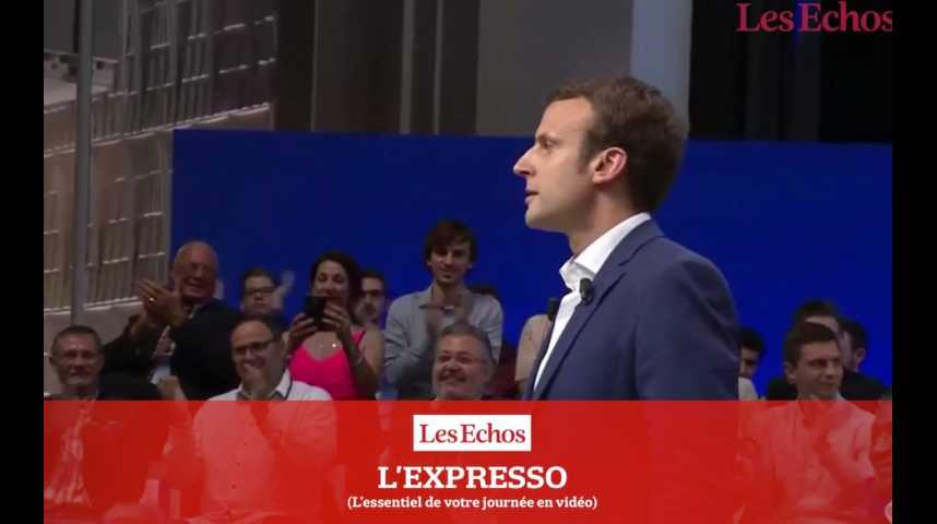Illustration pour la vidéo Emmanuel Macron : Jour-J pour l'officialisation de sa candidature