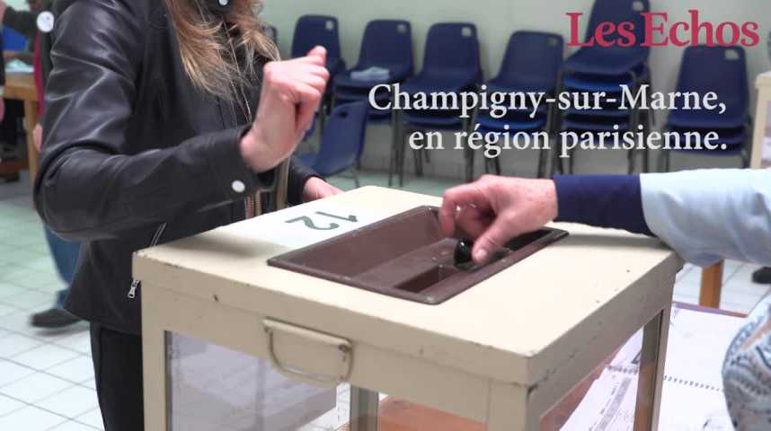Illustration pour la vidéo Les petites mains du bureau de vote 
