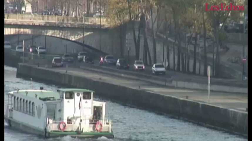 Illustration pour la vidéo Piétonnisation des berges de Seine : la polémique se poursuit... en justice.