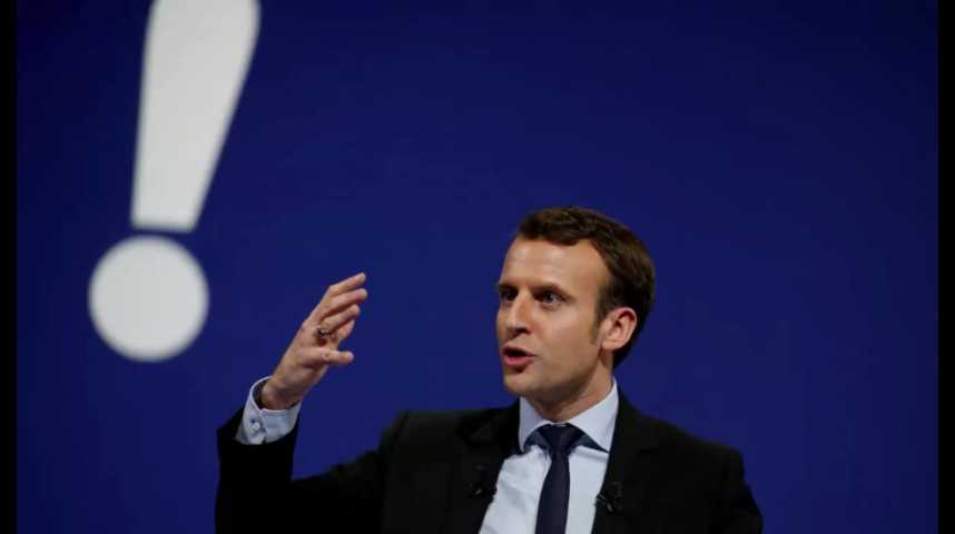 Illustration pour la vidéo Présidentielle 2017 : ce que propose Emmanuel Macron sur l'emploi et la fiscalité