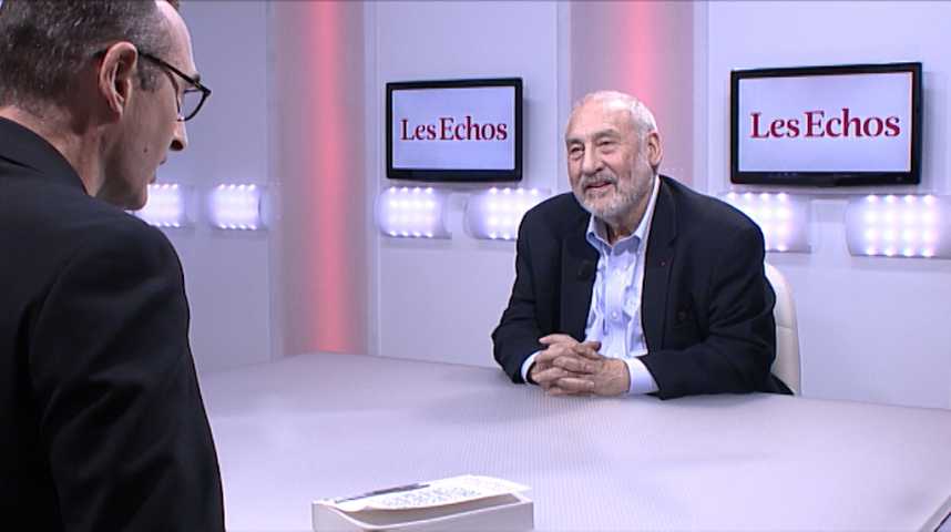 Illustration pour la vidéo Joseph Stiglitz : "Le problème c’est qu’avec 19 pays, il y a trop de divergences économiques et politiques"