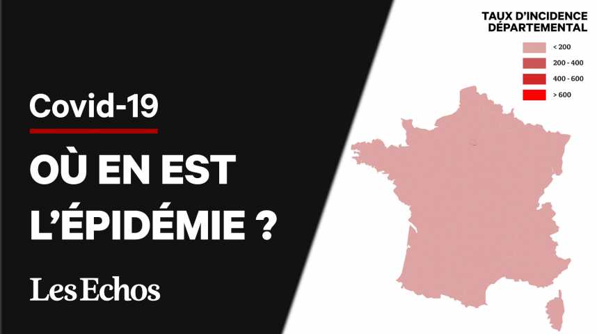 Illustration pour la vidéo Covid-19 : les chiffres clefs de l'épidémie en France