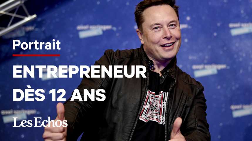 Illustration pour la vidéo La vie fantasque d'Elon Musk en 6 dates clefs