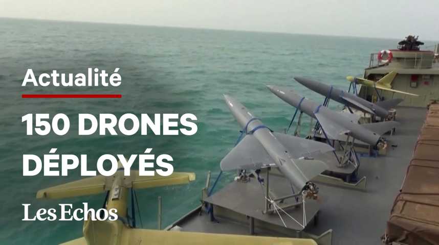 Illustration pour la vidéo L'Iran teste des drones de combat : les Etats-Unis craignent des livraisons à la Russie