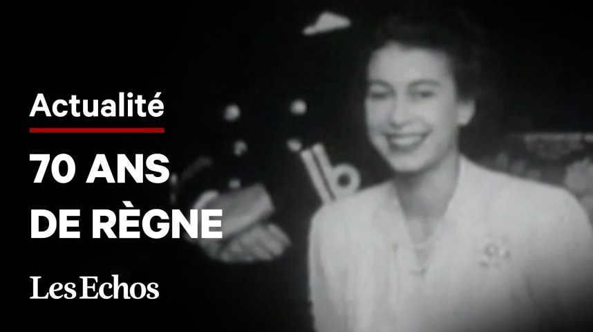 Illustration pour la vidéo 70 ans de règne : la riche vie d'Elizabeth II en images