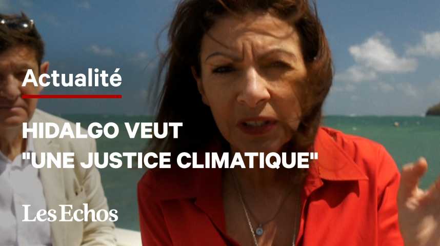 Illustration pour la vidéo En Martinique, Hidalgo attaque Macron sur l'environnement