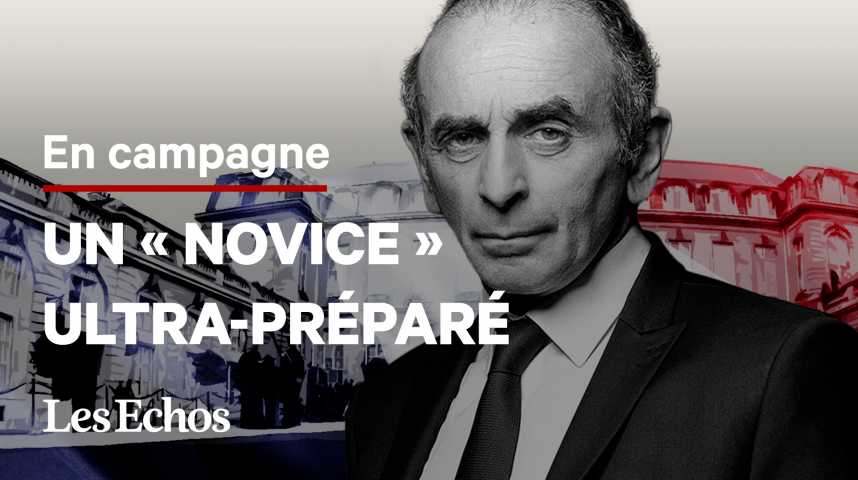 Illustration pour la vidéo Portrait de campagne : 5 choses à savoir sur Eric Zemmour