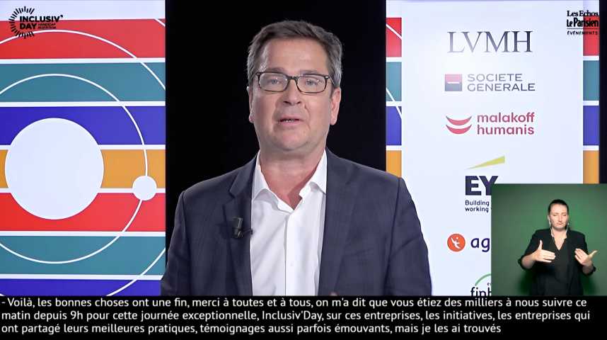 Illustration pour la vidéo Clôture d'Inclusiv'Day 2021