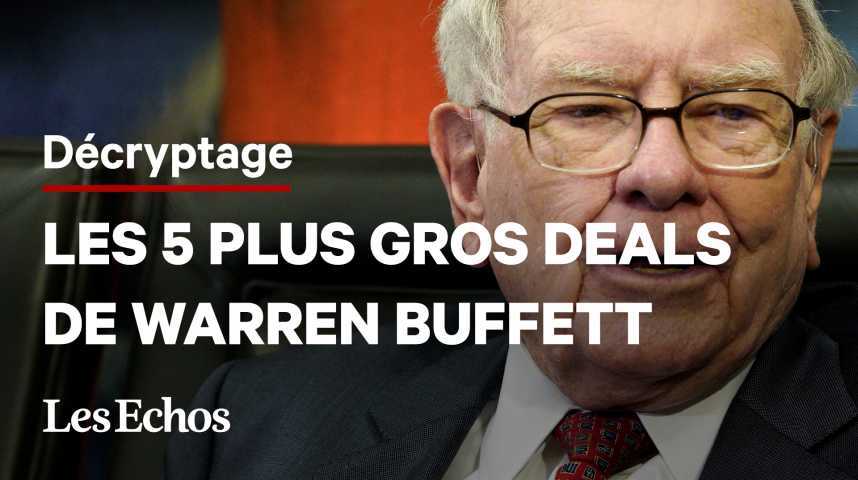 Illustration pour la vidéo Les 5 plus gros deals de Warren Buffett