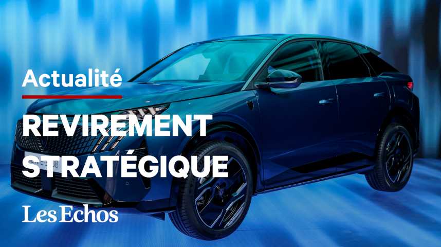 Illustration pour la vidéo Pourquoi Stellantis repousse le 100% électrique à plus tard