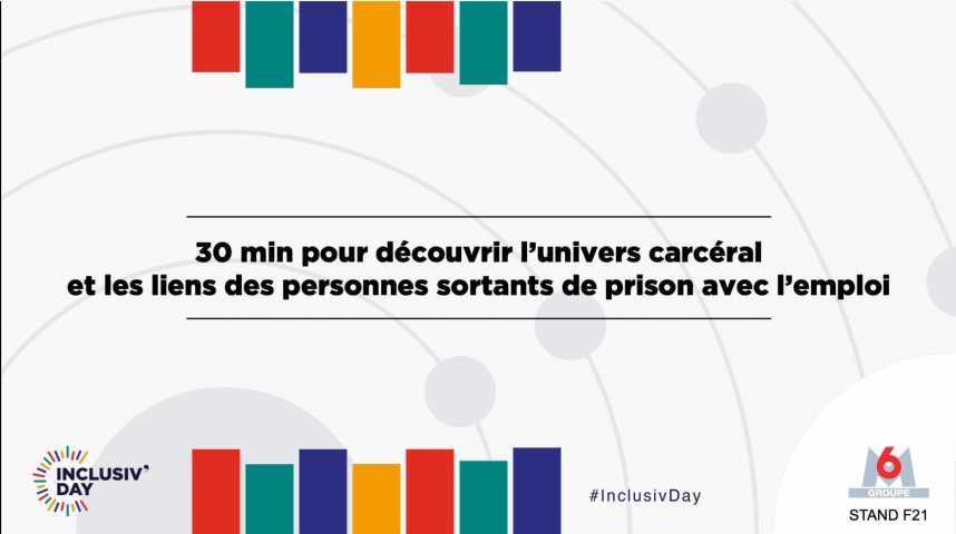 Illustration pour la vidéo 30 min pour découvrir l’univers carcéral et les liens des sortants de prison avec l’emploi