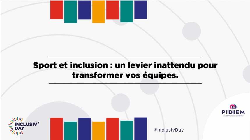 Illustration pour la vidéo Sport et inclusion : un levier inattendu pour transformer vos équipes