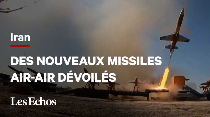 Illustration pour la vidéo L’Iran dévoile ses nouveaux missiles air-air