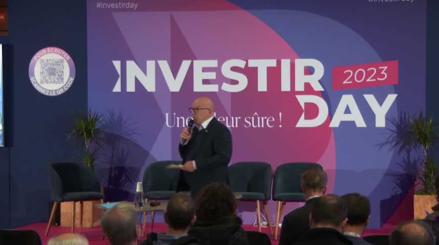 Illustration pour la vidéo Keynote de Bruno Bonnell : faire émerger des champions de demain de l’innovation.