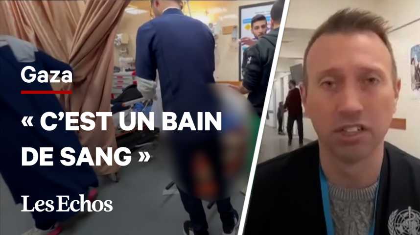 Illustration pour la vidéo L’OMS alerte sur le désastre humanitaire en cours à Gaza 