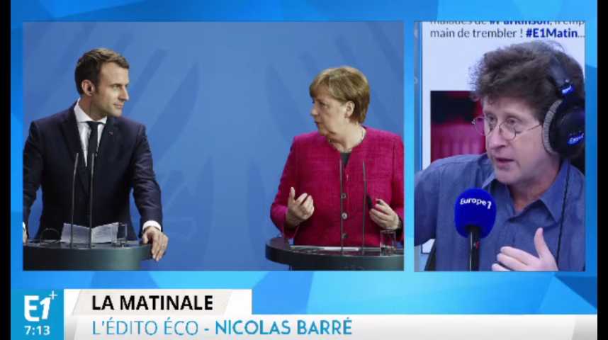 Illustration pour la vidéo Angela Merkel ouverte à la discussion avec Emmanuel Macron