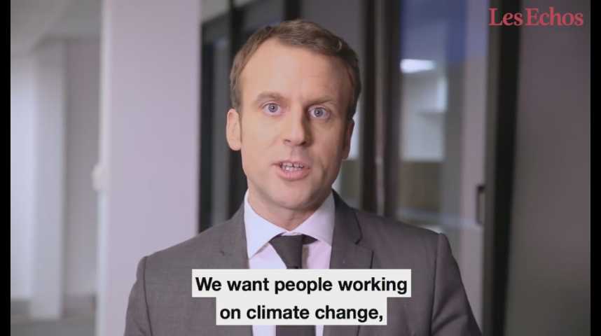 Illustration pour la vidéo Appel aux chercheurs américains : la récidive de Macron