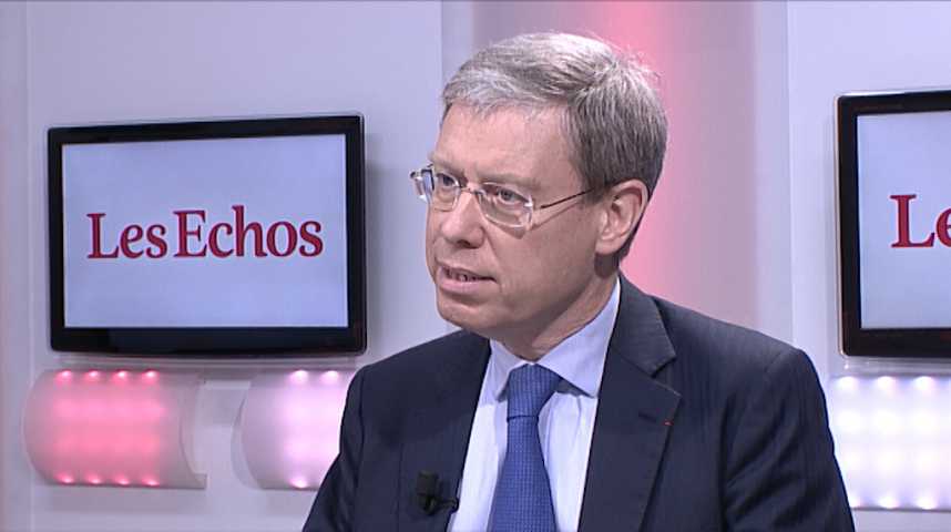 Illustration pour la vidéo « On va vers deux années d’accélération de la croissance » (Jean Beunardeau, DG France d’HSBC)