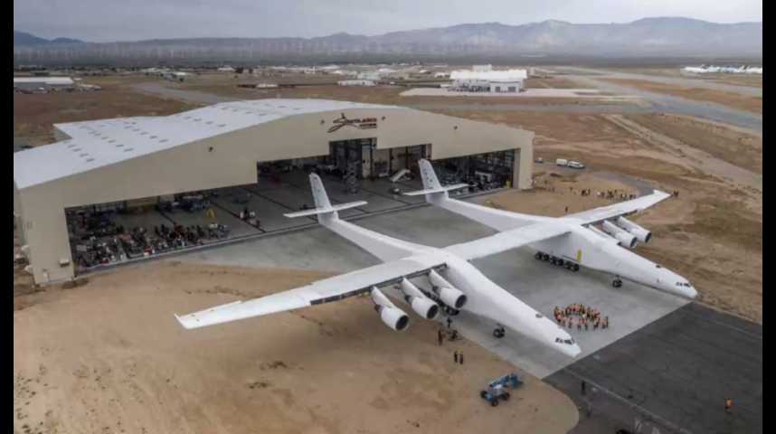 Illustration pour la vidéo Stratolaunch : l'avion lanceur de fusée