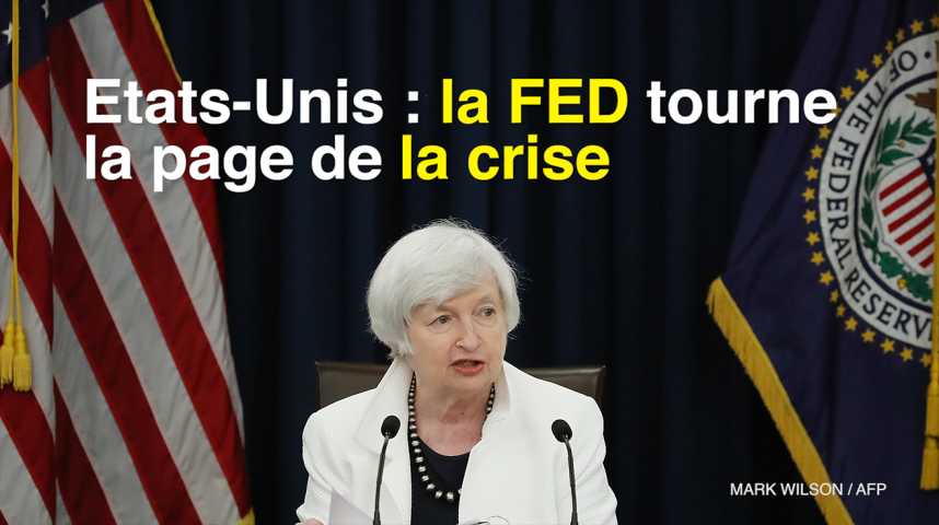 Illustration pour la vidéo Etats-Unis : la FED tourne la page de la crise 