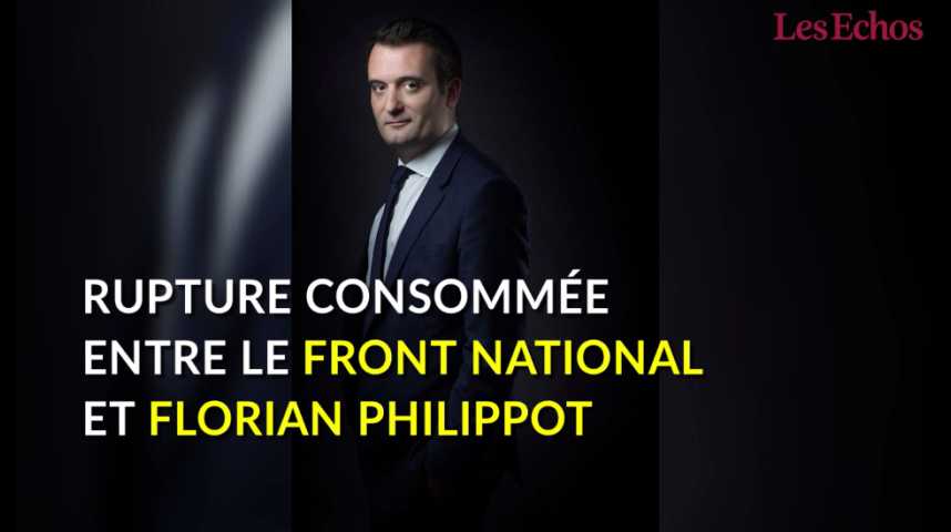 Illustration pour la vidéo Florian Philippot s'explique sur son départ du Front National