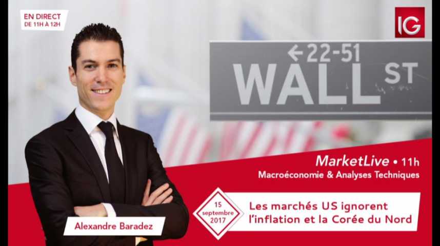 Illustration pour la vidéo #MarketLive 11h - Vendredi 15 septembre 2017