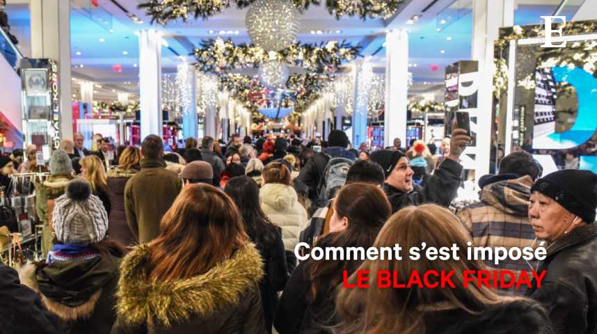 Illustration pour la vidéo Comment s'est imposé le Black Friday 