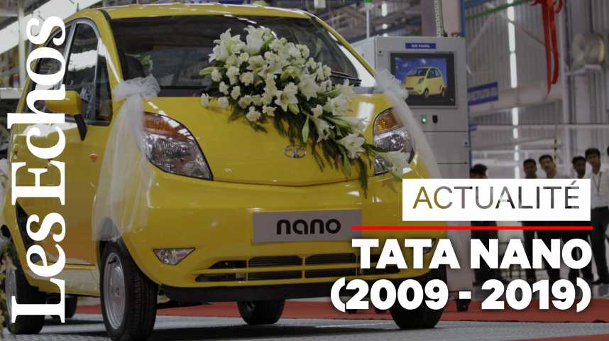 Illustration pour la vidéo La Tata Nano disparaît... quelle voiture devient "la moins chère du monde" ? 