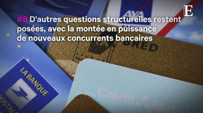 Illustration pour la vidéo Les neuf dossiers clefs de la rentrée pour les banques françaises