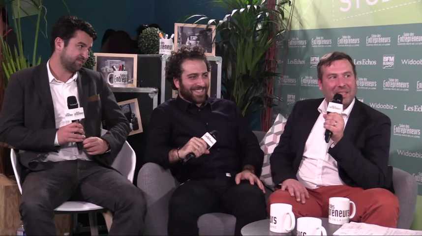 Illustration pour la vidéo Samuel GUEZ, Fondateur et CEO, My Jolie Candle, Yann PERSON, Co-fondateur, EP et Fabien VAN HERREWEGHE, Fondateur, Mr Suricate